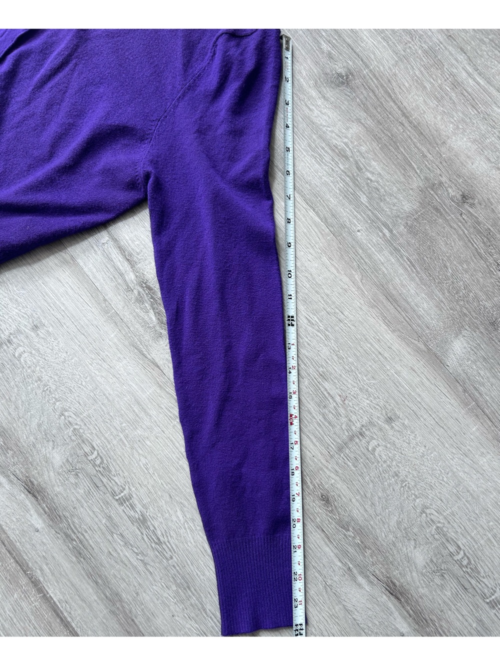 Women’s Hell Bunny Paloma Purple Cardigan size 2XL- fits small like ladies large - Picture 7 of 10